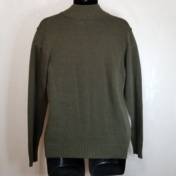 Oscar de la Renta Winter Green Sweater - Picture 2 of 5